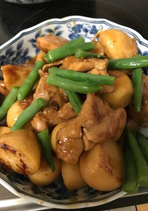 里芋と鶏肉の煮物-レシピのメイン写真