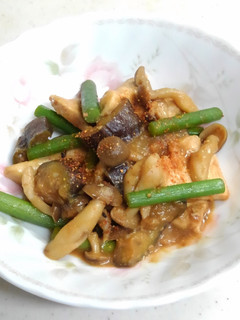 にんにくの芽と鶏肉の味噌炒め-レシピのメイン写真