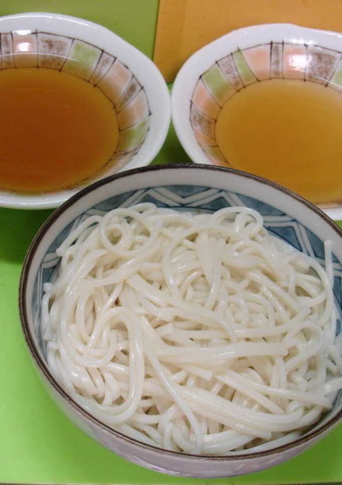 あごだしのつゆで、五島うどんをおいしく！-レシピのメイン写真