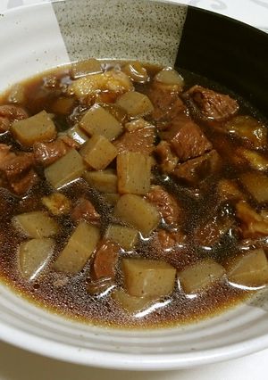 ぼっかけ★黒砂糖（すじコン）-レシピのメイン写真