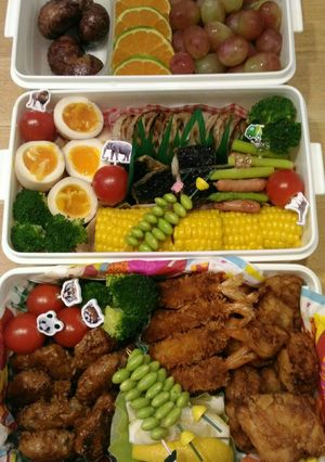 2018年　運動会お弁当-レシピのメイン写真