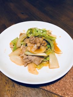 豚肉とキャベツの辛味噌炒め-レシピのメイン写真