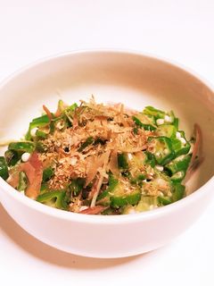 オクラとみょうがの梅和え-レシピのメイン写真