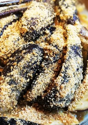 レンジでチンのピーナツ味噌なす-レシピのメイン写真