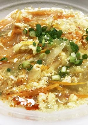 焼き鮭に飽きたら卵あんかけ!-レシピのメイン写真