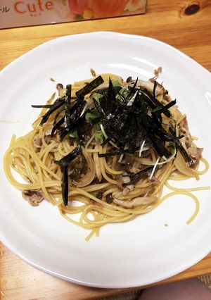 調理10分 パパッと和風高菜パスタ-レシピのメイン写真