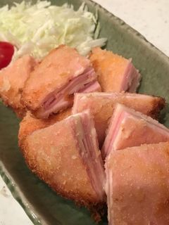 ミルフィーユ ハムカツ!美味しすぎ♡-レシピのメイン写真
