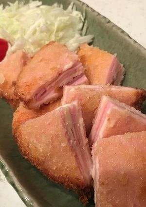 ミルフィーユ ハムカツ！美味しすぎ♡-レシピのメイン写真