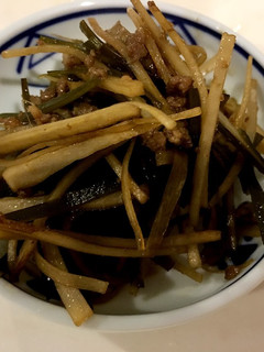 出汁をとったあとの昆布とゴボウのきんぴら-レシピのメイン写真