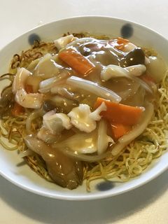 簡単 カリカリあんかけ焼きそば-レシピのメイン写真