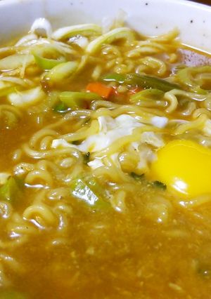 辛（しん）チーズカレーらーめん♪-レシピのメイン写真