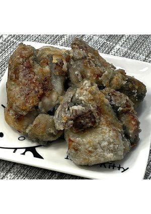 鶏もも肉の炭火焼き風味唐揚げ★動画あり★-レシピのメイン写真