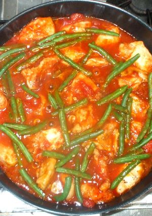 マーボー鶏♪カレー風味簡単トマト缶で-レシピのメイン写真