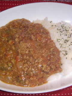 我が家のキーマカレー-レシピのメイン写真