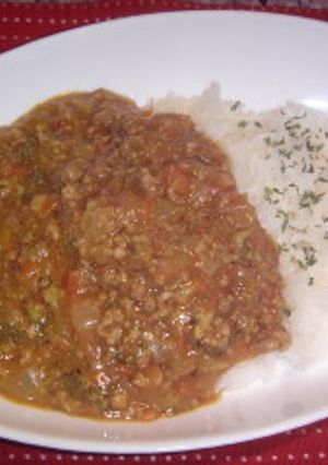 我が家のキーマカレー-レシピのメイン写真