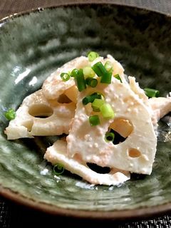 蓮根のタラコソース和え-レシピのメイン写真