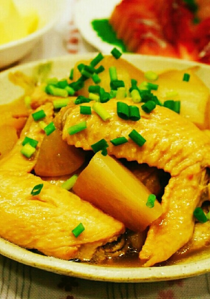 鶏手羽先と大根の煮物-レシピのメイン写真