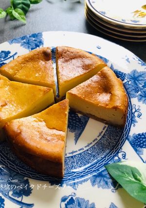 林檎のベイクドチーズケーキ-レシピのメイン写真