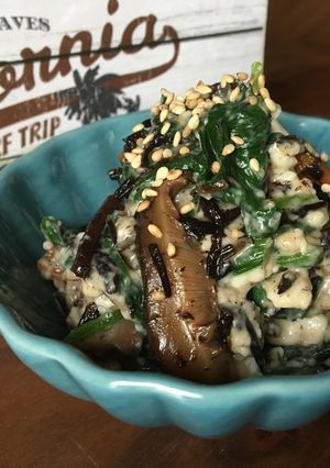 ひじきの煮物でリメイク白和え-レシピのメイン写真