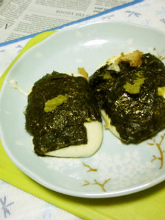 モッツァレラ・チーズの海苔巻き-レシピのメイン写真