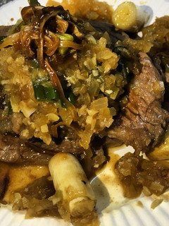 香味野菜とはちみつソースのビフテキ-レシピのメイン写真