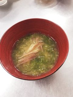 香り豊かなあおさ味噌汁-レシピのメイン写真