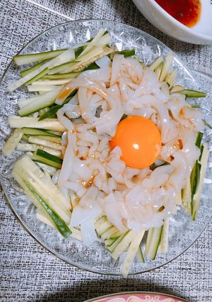 なんちゃってユッケ！！簡単！いかユッケ風-レシピのメイン写真