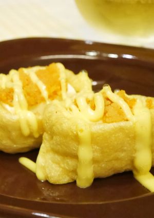 明太チーズの巾着★トースター焼き-レシピのメイン写真