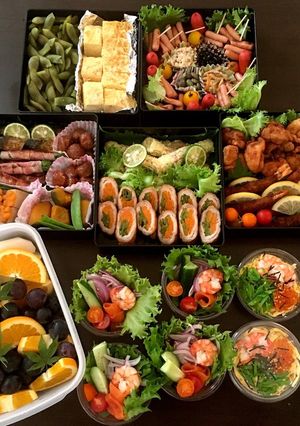 運動会 お弁当 盛り付け-レシピのメイン写真