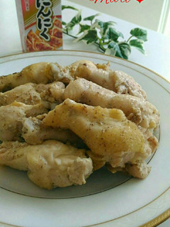 にんにくうまっ☆トースターで鶏手羽元焼き-レシピのメイン写真