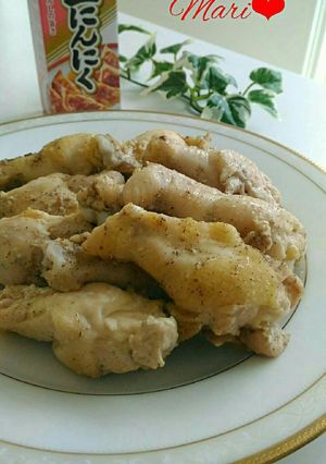 にんにくうまっ☆トースターで鶏手羽元焼き-レシピのメイン写真