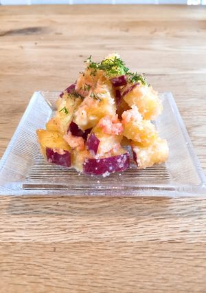 ご飯が進む＊さつま芋の明太子和え＊-レシピのメイン写真