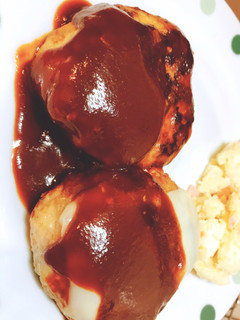 肉汁いっぱい簡単デミグラスハンバーグ-レシピのメイン写真