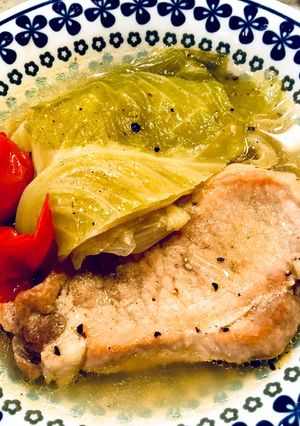 柔らか♪豚ロース厚切り肉のスープ煮♪-レシピのメイン写真