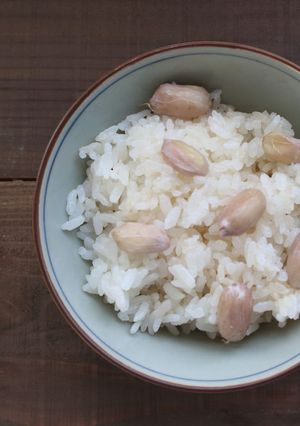 ピーナッツの炊き込みごはん-レシピのメイン写真