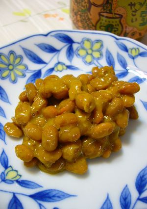 カレー味納豆：レオン亭-レシピのメイン写真