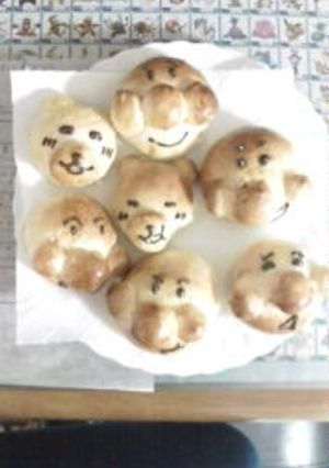 ちょこぱんまんとちょこらっくま-レシピのメイン写真