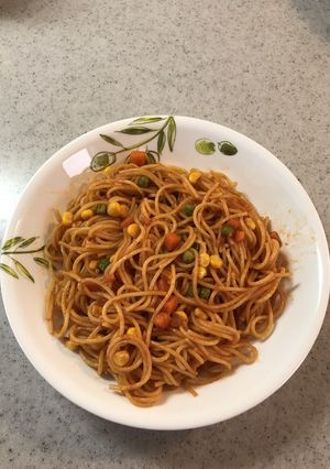 ベジタブルナポリタン-レシピのメイン写真