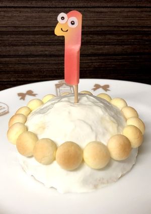 時短☆離乳食ケーキ-レシピのメイン写真