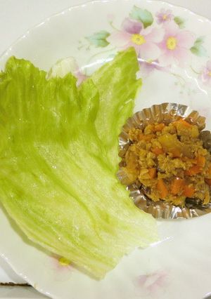 大豆ミートのレタス包み-レシピのメイン写真
