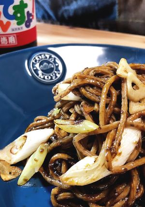 ベースパスタのごはんですよ! 和え-レシピのメイン写真