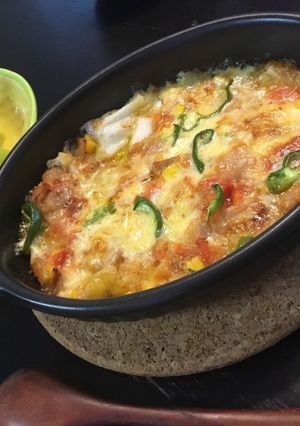 居酒屋な味！もちグラタン♪-レシピのメイン写真