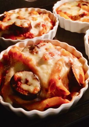 なすときのこのミートソースグラタン♪-レシピのメイン写真