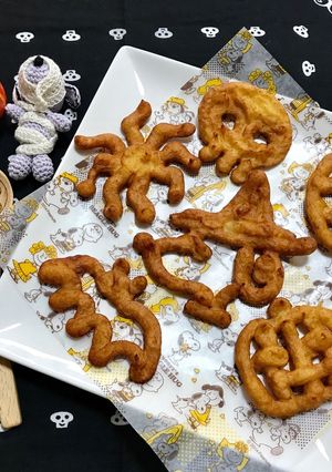 ハロウィンにスヌーピーポテト-レシピのメイン写真