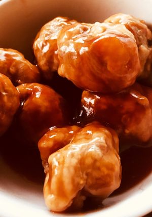 豚こま肉だんご-レシピのメイン写真