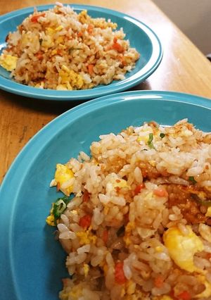 鮭フレークチャーハン-レシピのメイン写真