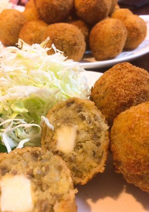 コロンとカレーコロッケ-レシピのメイン写真