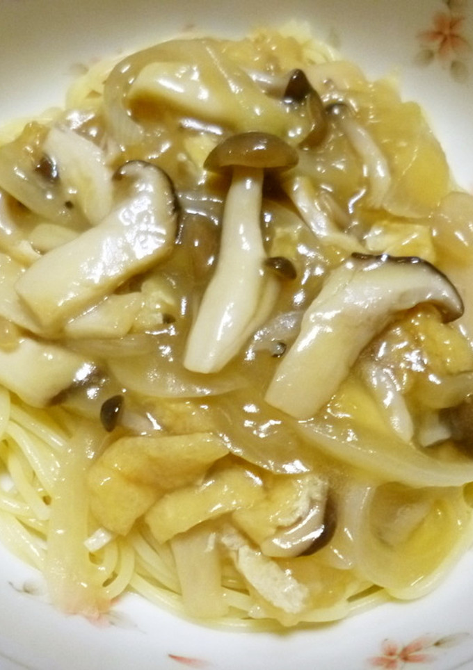 めんつゆと昆布茶で♪きのこの和風パスタ♪-レシピのメイン写真