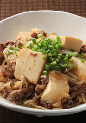 絹ごし豆腐で作る!肉豆腐-レシピのメイン写真