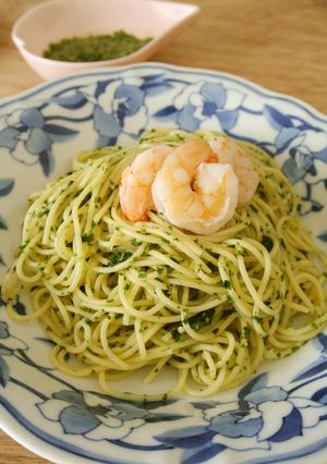 白だしで簡単★青じそジェノベーゼ風パスタ-レシピのメイン写真